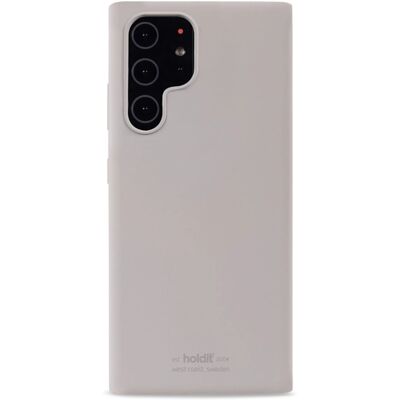 HoldIt Silikonikasvų Samsung Galaxy S22 Ultra - Taupe HoldIt Silikonikasvų Samsung Galaxy S22 Ultra - Taupe