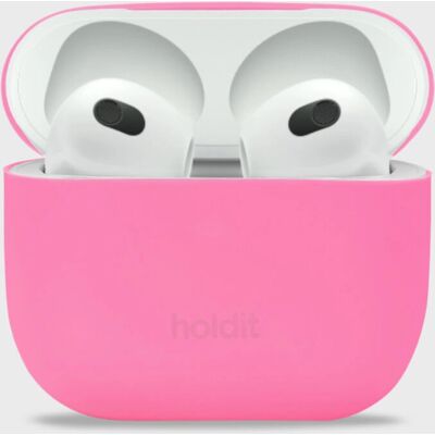 HoldIt silikonikuori - AirPods 3. sukupolvi Kirkas vaaleanpunainen HoldIt silikonikuori - AirPods 3. sukupolvi Kirkas vaaleanpunainen