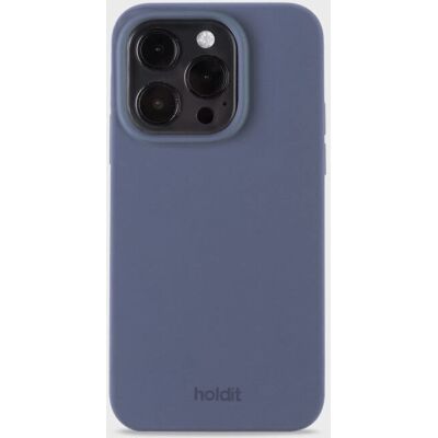 HoldIt Blauwe Siliconen Hoes voor iPhone 14 - Telefoonhoesje HoldIt Blauwe Siliconen Hoes voor iPhone 14 - Telefoonhoesje