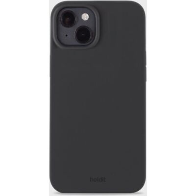 HoldIt musta silikonikuori iPhone 14 Plus - Puhelimen suojus HoldIt musta silikonikuori iPhone 14 Plus - Puhelimen suojus