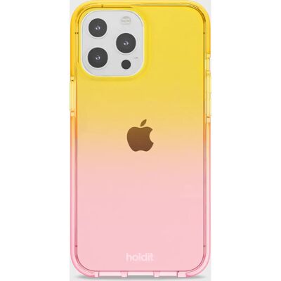 Holdit iPhone 13 Pro Max kirkas Bright Pink/Orange Juice - suojakuori Holdit iPhone 13 Pro Max kirkas Bright Pink/Orange Juice - suojakuori