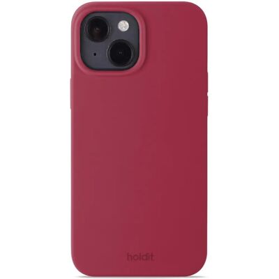 Holdit - Siliconen Case - Rood Fluweel - iPhone 14/13 Holdit - Siliconen Case - Rood Fluweel - iPhone 14/13