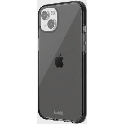 Holdit iPhone 15 Plus Seethru Suojakuori - Musta Holdit iPhone 15 Plus Seethru Suojakuori - Musta
