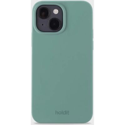 Holdit Siliconenhoes voor iPhone 15 - Groen - Smartphone Hoes Holdit Siliconenhoes voor iPhone 15 - Groen - Smartphone Hoes
