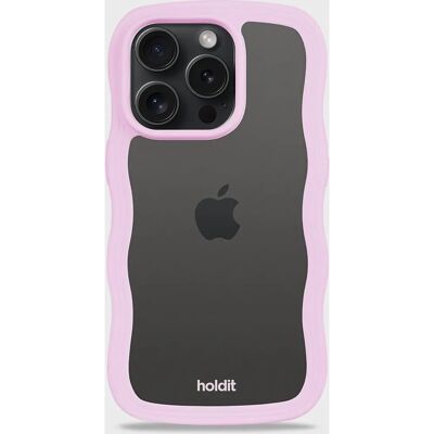 Holdit - Phone Case Wavy Lilac/Transparent - Lilac - Läpinäkyvä - Phone case Holdit - Phone Case Wavy Lilac/Transparent - Lilac - Läpinäkyvä - Phone case