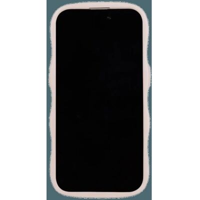 Holdit - Aaltoileva iPhone-kansi beige - Ympäristöystävällinen Holdit - Aaltoileva iPhone-kansi beige - Ympäristöystävällinen