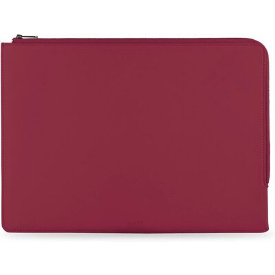 Holdit Lær Sleeve for MacBook / Laptop 14" - Rød Fløyel Holdit Lær Sleeve for MacBook / Laptop 14" - Rød Fløyel