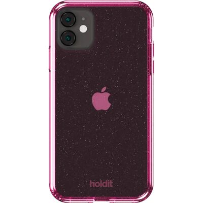 Holdit Glitter Cover voor iPhone 11 / XR - Roze Holdit Glitter Cover voor iPhone 11 / XR - Roze