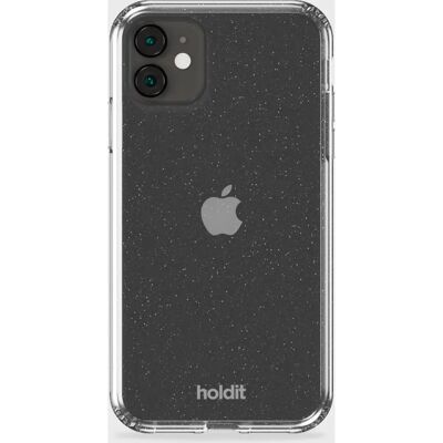 Holdit glitter hoesje voor iPhone 11 / XR - Hvid - Telefoonhoesje Holdit glitter hoesje voor iPhone 11 / XR - Hvid - Telefoonhoesje