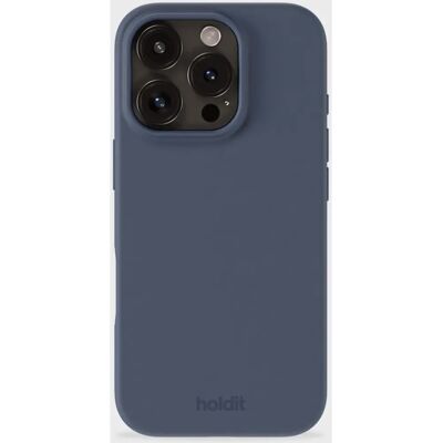 Holdit iPhone 16 Pro Silikoni Kuori - Tyynenmeren Sininen - Unisex Holdit iPhone 16 Pro Silikoni Kuori - Tyynenmeren Sininen - Unisex