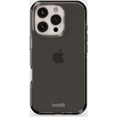 HoldIt Läpinäkyvä suoja iPhone 16 Pro Max - Iskunkestävä ja ympäristöystävällinen HoldIt Läpinäkyvä suoja iPhone 16 Pro Max - Iskunkestävä ja ympäristöystävällinen