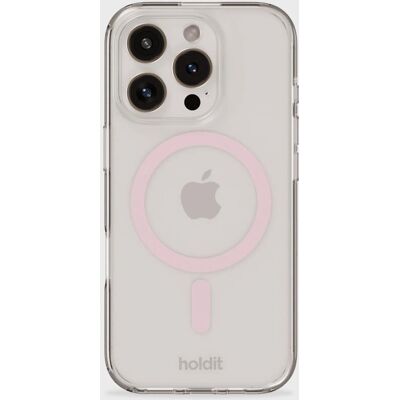 HoldIt iPhone 16 Pro Max Pink MagSafe - Puhelimen suojus HoldIt iPhone 16 Pro Max Pink MagSafe - Puhelimen suojus