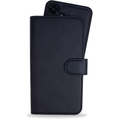 Holdit Magneettinen Nahkainen Kuori Samsung Galaxy S25 - Musta Holdit Magneettinen Nahkainen Kuori Samsung Galaxy S25 - Musta