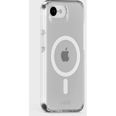 Holdit MagSafe Puhelimen suojus Valkoinen/Läpinäkyvä iPhone 16e Holdit MagSafe Puhelimen suojus Valkoinen/Läpinäkyvä iPhone 16e