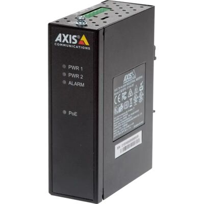 Axis 01154-001 PoE-adapter Gigabit Ethernet - Industriell Midspan Axis 01154-001 PoE-adapter Gigabit Ethernet - Industriell Midspan