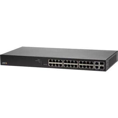 Axis T8524 PoE+ Managed Gigabit Ethernet Netzwerk Switch - 24 Port Rackmontage Axis T8524 PoE+ Managed Gigabit Ethernet Netzwerk Switch - 24 Port Rackmontage
