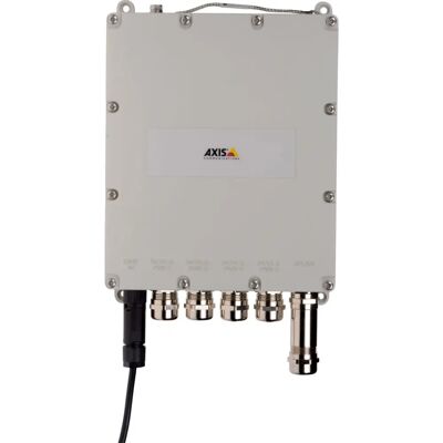 Utomhus PoE-switch Axis T8504-E - Gigabit Ethernet, 4 portar, Vit - Nätverksswitch Utomhus PoE-switch Axis T8504-E - Gigabit Ethernet, 4 portar, Vit - Nätverksswitch