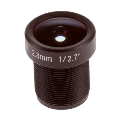 Objectif Axis M12 2.8mm F1.2 - Interne, Noir, Montage M12 Objectif Axis M12 2.8mm F1.2 - Interne, Noir, Montage M12