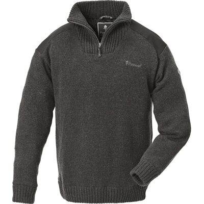 Pinewood Hurricane Herren Pullover Grau Melange 3XL - Outdoor Pinewood Hurricane Herren Pullover Grau Melange 3XL - Outdoor