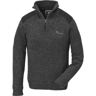 Pinewood Hurricane Damen Pullover - Dunkelgrau Meliert - Sweater Pinewood Hurricane Damen Pullover - Dunkelgrau Meliert - Sweater