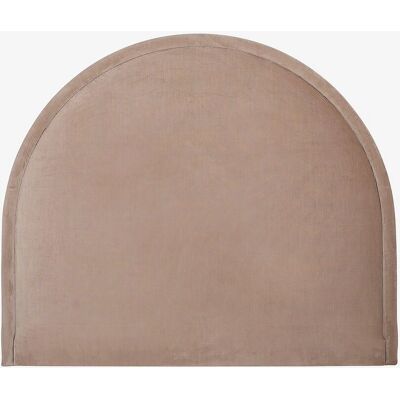 Mille Notti Luna Fløjl Hovedgærde - 210cm - Beige Mille Notti Luna Fløjl Hovedgærde - 210cm - Beige