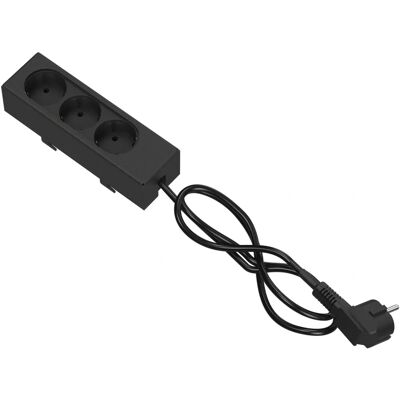 SMS Steckdosenleiste 3m Schwarz - Power strip SMS Steckdosenleiste 3m Schwarz - Power strip