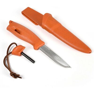 Light My Fire Swedish FireKnife BIO Oransje - Kniv og Tennstål Light My Fire Swedish FireKnife BIO Oransje - Kniv og Tennstål