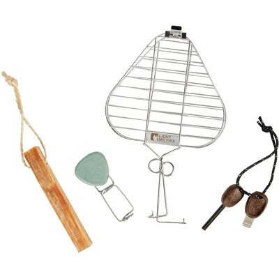 Light My Fire Fire N Grill Braun / Grau / Grün, Grill, Größe One Size - Publicité Light My Fire Fire N Grill Braun / Grau / Grün, Grill, Größe One Size - Publicité