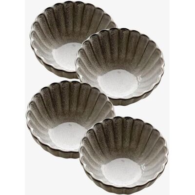 Zelected by Houze Dahlia Grey 4-p Skål - Køkkenudstyr Zelected by Houze Dahlia Grey 4-p Skål - Køkkenudstyr