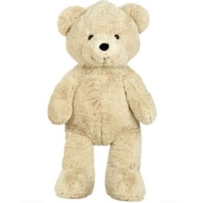Teddykompaniet Holger Jr. - Beige plyschbjörn - 100 cm - Barnsäker Teddykompaniet Holger Jr. - Beige plyschbjörn - 100 cm - Barnsäker
