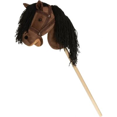 Teddykompaniet Hobby Horse - Brązowy, 80cm, Miękka grzywa Teddykompaniet Hobby Horse - Brązowy, 80cm, Miękka grzywa