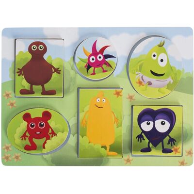 Teddykompaniet Modell 12357 Buntes Puzzle - Puzzle Teddykompaniet Modell 12357 Buntes Puzzle - Puzzle