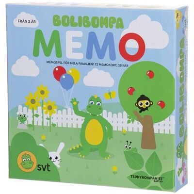 Babblarna Bolibompa Memo - Minnespel Babblarna Bolibompa Memo - Minnespel