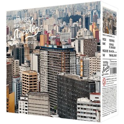 Kylskåpspoesi, Puslespil - São Paulo - 1000 Teile Kylskåpspoesi, Puslespil - São Paulo - 1000 Teile