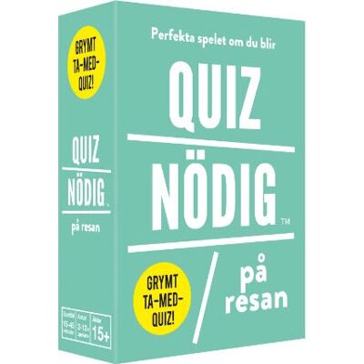 Kylskapspoesi Kylskåpspoesi Pocket Quiz - Jeu de Société - Publicité Kylskapspoesi Kylskåpspoesi Pocket Quiz - Jeu de Société - Publicité