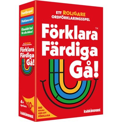 Kylskåpspoesi Spel Förklara Färdig Gå - brädspel Kylskåpspoesi Spel Förklara Färdig Gå - brädspel
