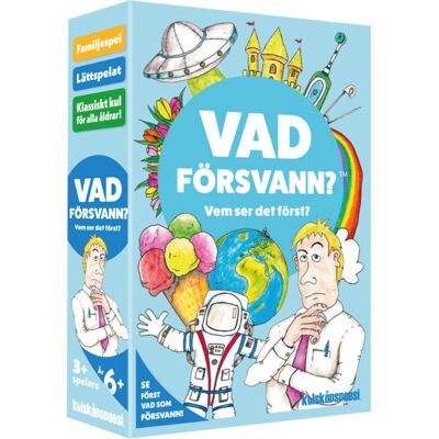 Familjespel - Vad försvann? - Memory-spel Familjespel - Vad försvann? - Memory-spel