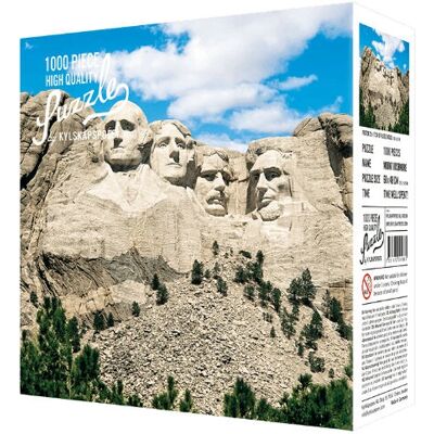 Kylskapspoesi Mount Rushmore Puzzle - 1000 Teile Landschaft Pussel Kylskapspoesi Mount Rushmore Puzzle - 1000 Teile Landschaft Pussel