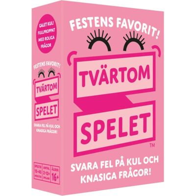 Jeu de fête suédois avec plus de 500 questions - Amusant et fou - Publicité Jeu de fête suédois avec plus de 500 questions - Amusant et fou - Publicité