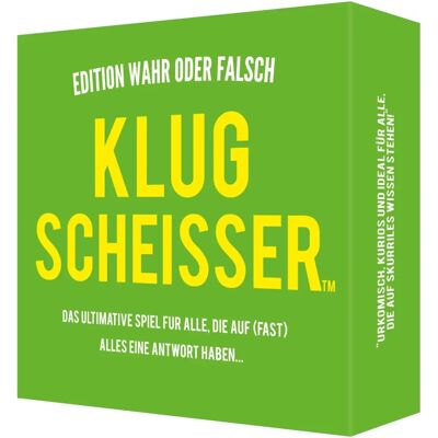 Pegasus Spiele Klugscheisser - Wahr oder Falsch Edition Pegasus Spiele Klugscheisser - Wahr oder Falsch Edition