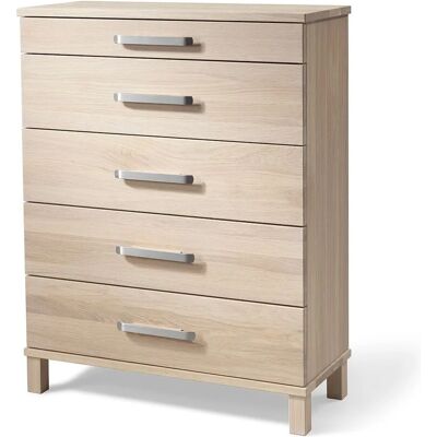 Oscarssons Möbel - Nadja - Weißöl-Eiche - 93x70 cm - Dresser Oscarssons Möbel - Nadja - Weißöl-Eiche - 93x70 cm - Dresser