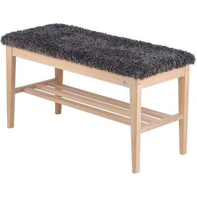 Oscarssons Möbel Nadja - Bank - Dunkelgrau - 90cm Oscarssons Möbel Nadja - Bank - Dunkelgrau - 90cm