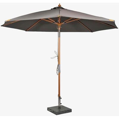 Fritab Model Ø250cm Grå Parasol - Udendørs Møbler Fritab Model Ø250cm Grå Parasol - Udendørs Møbler