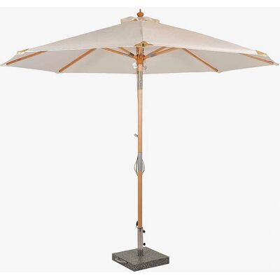 Fritab Model Ø250cm - Parasolf with vippefunktion - Udendørs hvid Fritab Model Ø250cm - Parasolf with vippefunktion - Udendørs hvid