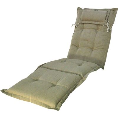 Fritab Canyon Beige Sonnenliege Kissen mit Nackenkissen - Sonnenliege Fritab Canyon Beige Sonnenliege Kissen mit Nackenkissen - Sonnenliege