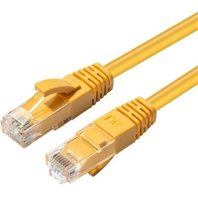 Microconnect Keltainen 7m Cat6 U/UTP verkkokaapeli Microconnect Keltainen 7m Cat6 U/UTP verkkokaapeli