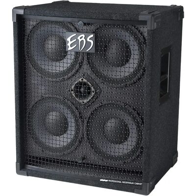 EBS NEO-410 Caisson de Bass 1000W - 4x10, Tweeter 2" - Noir - Publicité EBS NEO-410 Caisson de Bass 1000W - 4x10, Tweeter 2" - Noir - Publicité