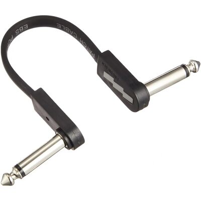 EBS Flat Patch-kabel 10 cm - for Pedalboards EBS Flat Patch-kabel 10 cm - for Pedalboards