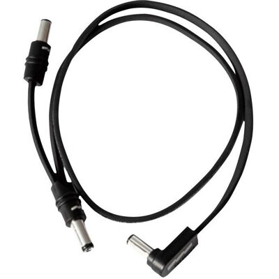 Câble d'alimentation EBS - 48cm - Connecteurs parallèles, angulaires - Alimentation pédale d'effet - Publicité Câble d'alimentation EBS - 48cm - Connecteurs parallèles, angulaires - Alimentation pédale d'effet - Publicité