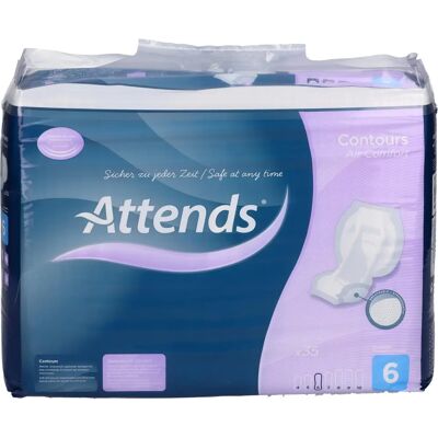 Attends Contours Air Comfort Protection d'Incontinence - Type de Produit Attends Contours Air Comfort Protection d'Incontinence - Type de Produit